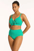 Sea Level Capri High Waist Bottom